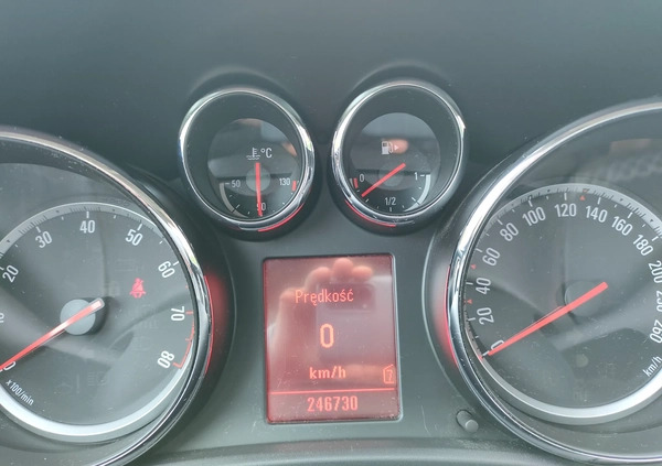 Opel Astra cena 15000 przebieg: 246730, rok produkcji 2010 z Biała Rawska małe 67